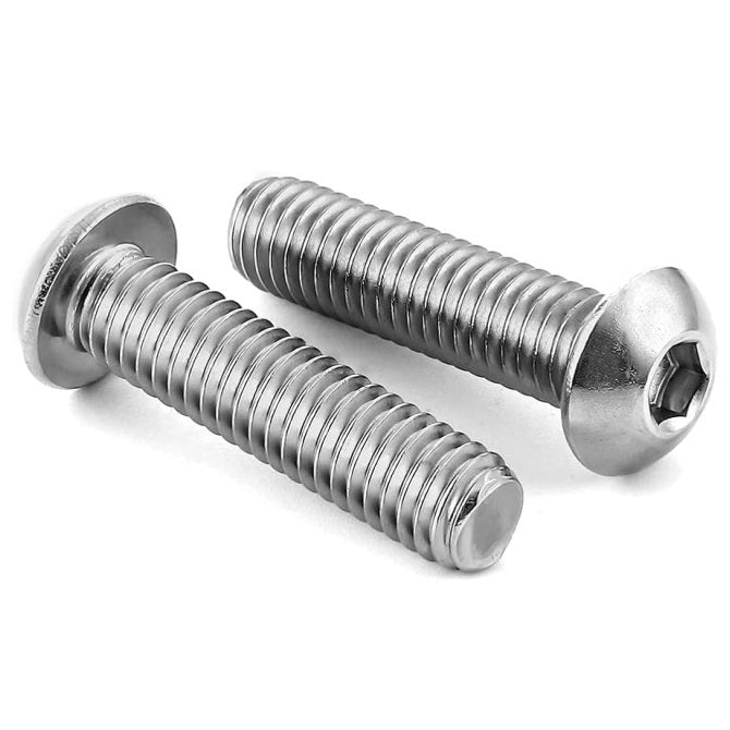 1045218 | SC030M-010-B-SK-S4 (100 Pcs) --- Button Screws - M3 - 3x0.5mm - 10 mm - 304 Stainless Socket Screw