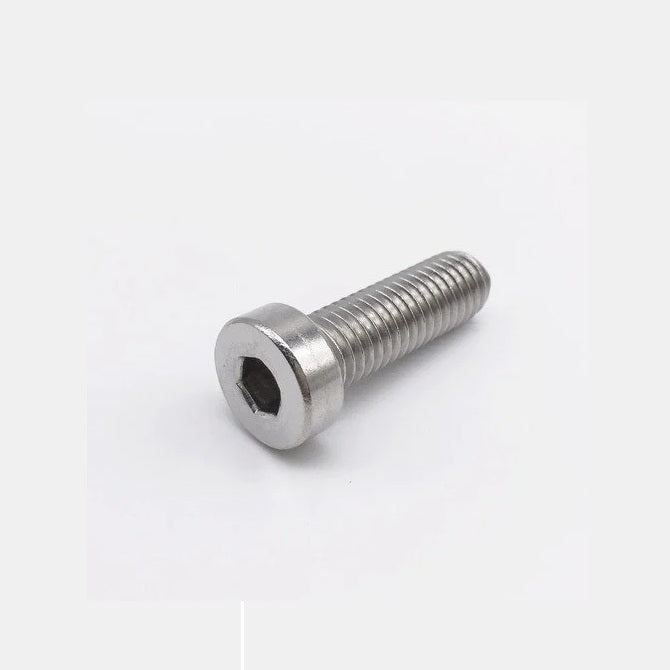 1052855 | SC040M-012-LH-SK-S6L (2 Pcs) --- Low Head Socket Screws - M4x0.7 12x7 mm 316L Stainless - Stainless Steel 316L Screw