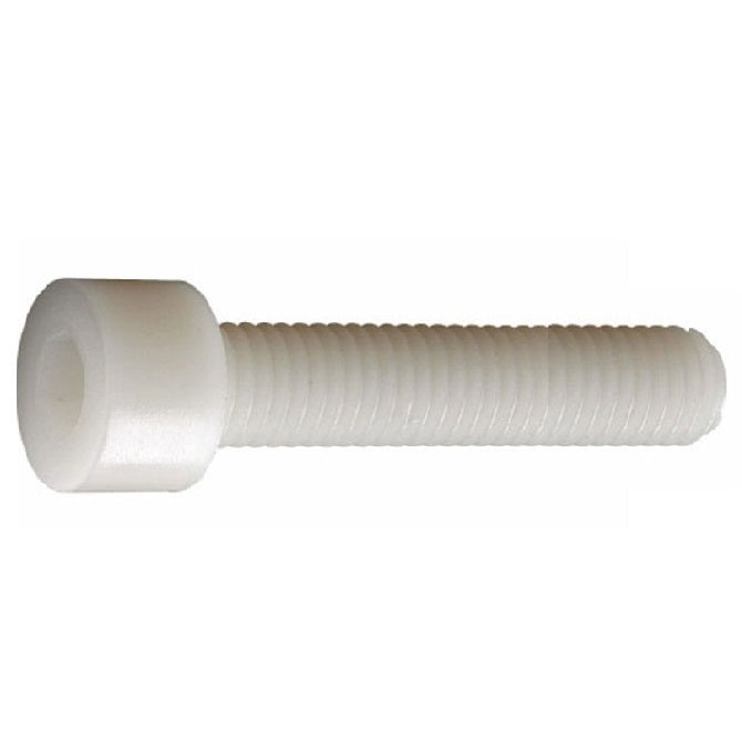 Socket Cap Screws - 6-32 UNC - 3.5mm - 25.4 mm - Nylon - Zytel 101 -