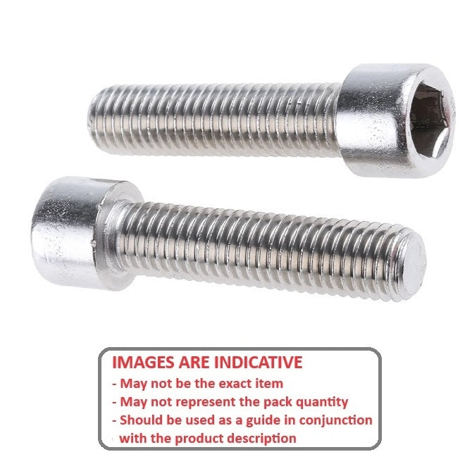 1037772 | SC015F-010-C-SK-S4 (50 Pcs) --- Socket Cap Screws - 0-80 UNF - 1.52mm - 9.5 mm - 304 Stainless