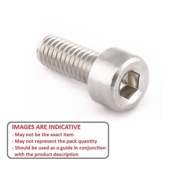 1042964 | SC028C-006-C-SK-A (25 Pcs) --- Socket Cap Screws - 4-40 UNC - 2.85mm - 6.4 mm - Aluminium Screw