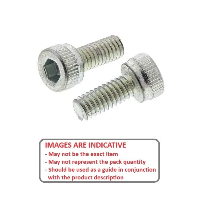 1039359 | SC020M-006-C-SK-CZ (50 Pcs) --- Socket Cap Screws - M2 - 2x0.4mm - 6 mm - Zinc Plated Steel Screw