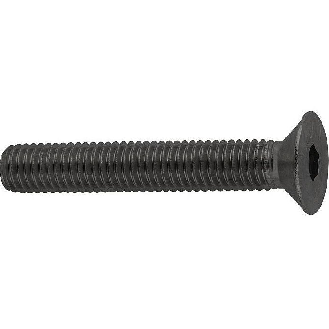 1043137 | SK028C-025-SK-C (50 Pcs) --- Countersunk Screws - 4-40 UNC - 2.85mm - 25.4 mm - High Tensile Steel / Black Oxide Socket Screw