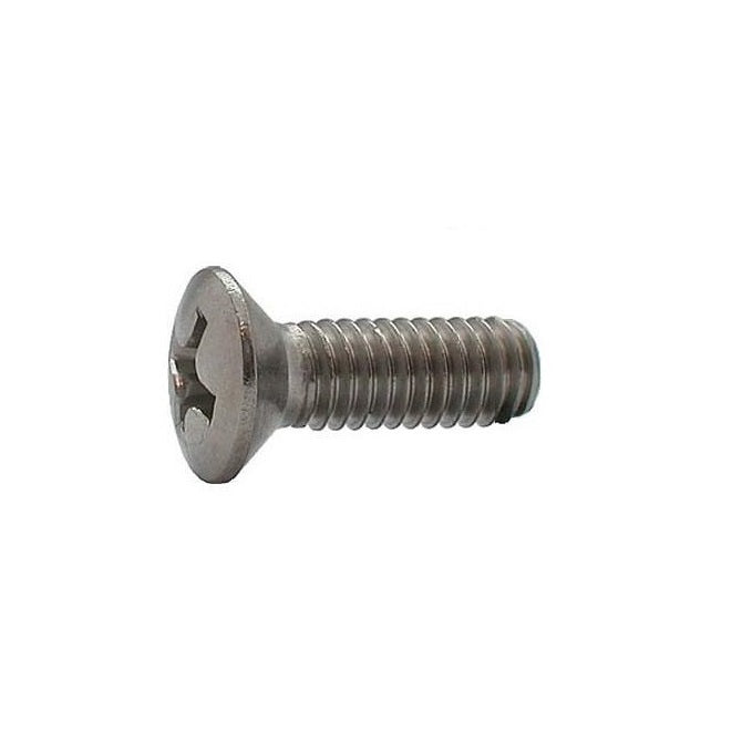 Countersunk Screws - M6 - 6x1mm - 16 mm - 304 Stainless Oval Top