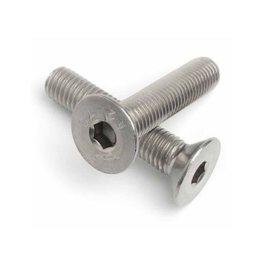 Countersunk Screws - M4 - 4x0.7mm - 12 mm - 304 Stainless Socket