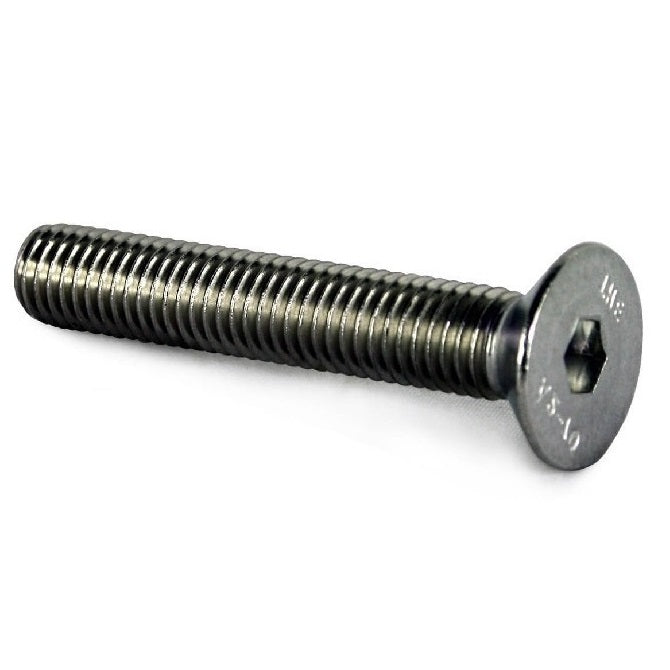 Countersunk Screws - 10-32 UNF - 4.76mm - 38.1 mm - 304 Stainless Socket