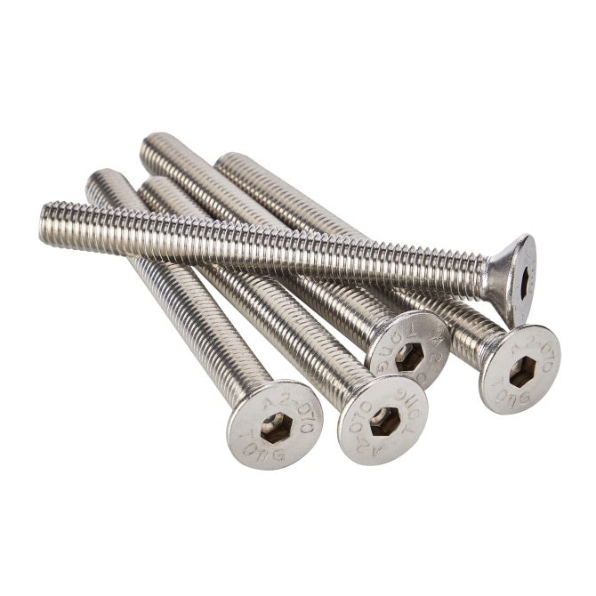 1040719 | SK022C-016-SK-S4 (20 Pcs) --- Countersunk Screws - 2-56 UNC - 2.18mm - 15.9 mm - 304 Stainless Socket Screw