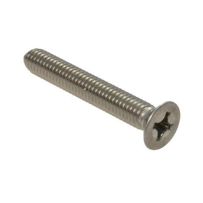 1043069 | SK028C-016-PH-S4 (100 Pcs) --- Countersunk Screws - 4-40 UNC - 2.85mm - 15.9 mm - 304 Stainless Phillips Screw