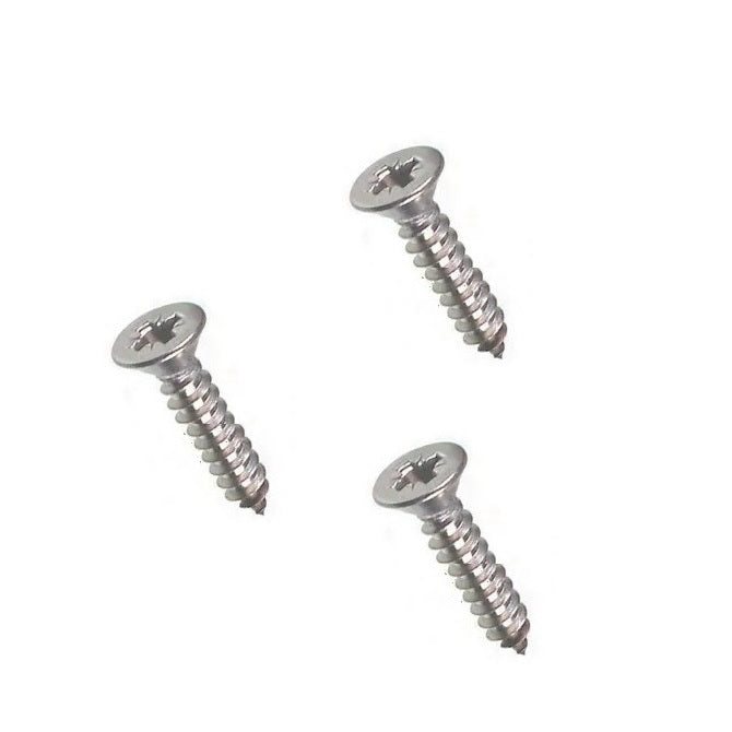 Self Tapping Screws - 5.4x15.9 mm - 12 Countersunk - Stainless Steel 304 Similar to A2, 18-8 HRB80