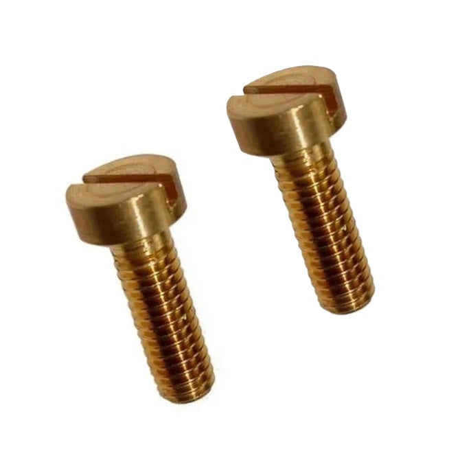 1050412 | SC036B-019-F-SL-BR (200 Pcs) --- Fillister Head Screws - 4 BA - 3.607mm - 19.1 mm - Brass Slotted Screw