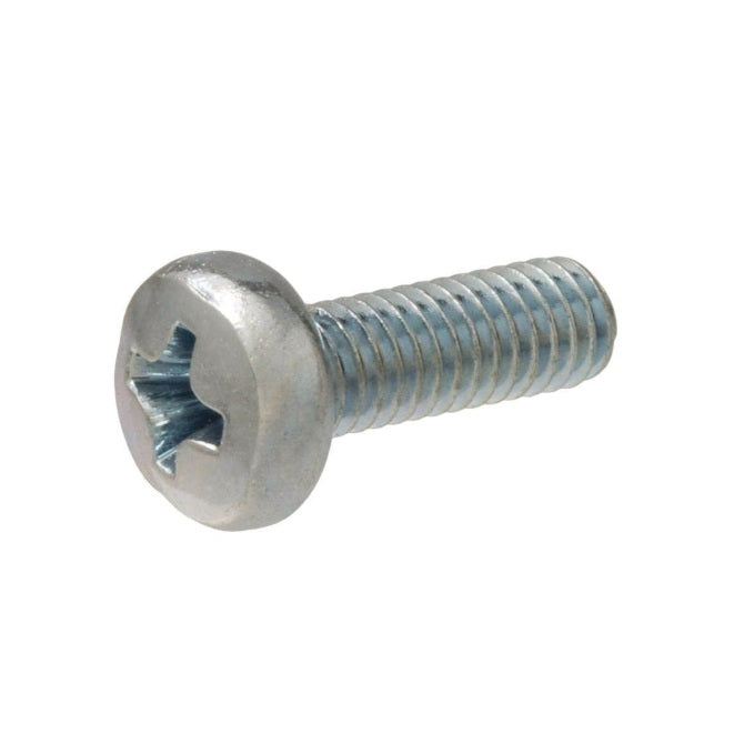 1042026 | SC025M-008-F-PH-CZ (100 Pcs) --- Fillister Head Screws - M2.5 - 2.5x0.45mm - 8 mm - Zinc Plated Steel Phillips Screw