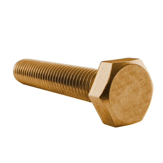 1042597 | SC025C-013-H-BR (50 Pcs) --- Hex Head Screws - 3-48 UNC - 2.52mm - 12.7 mm - Brass Screw