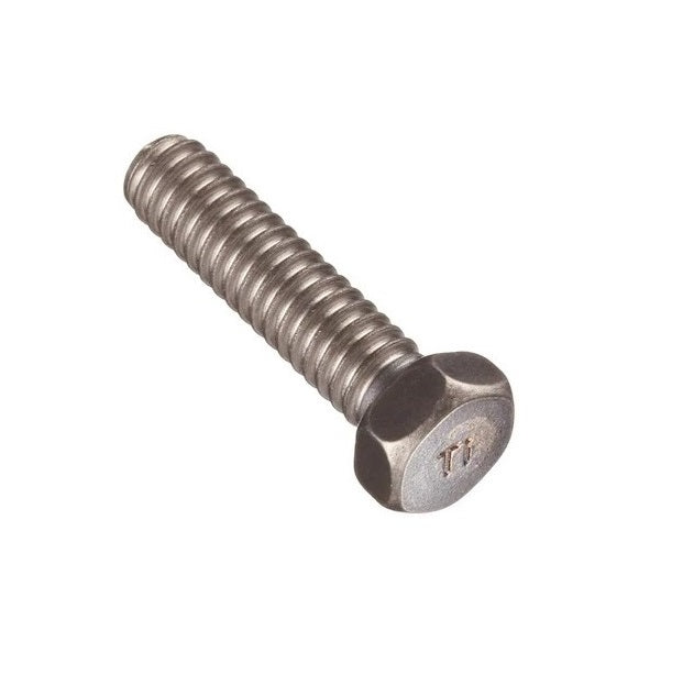 Hex Head Screws - M3 - 3x0.5mm - 12 mm - Titanium Grade 5 Full Thread