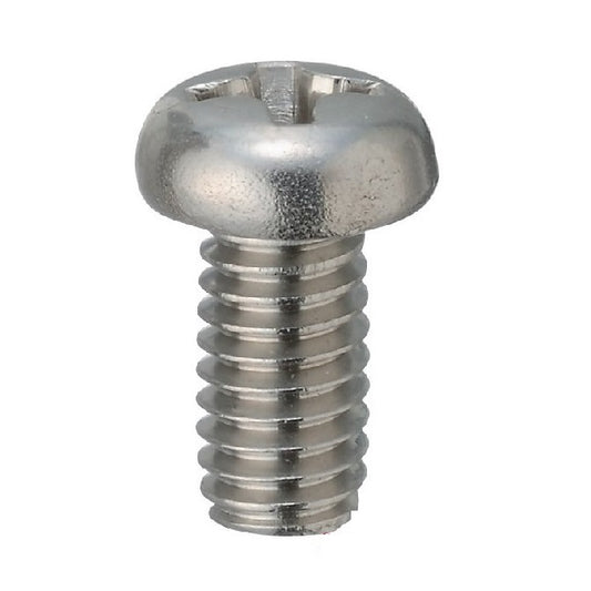 Pan Head Screws - 8-32 UNC - 4.17mm - 4.8 mm - 304 Stainless Phillips