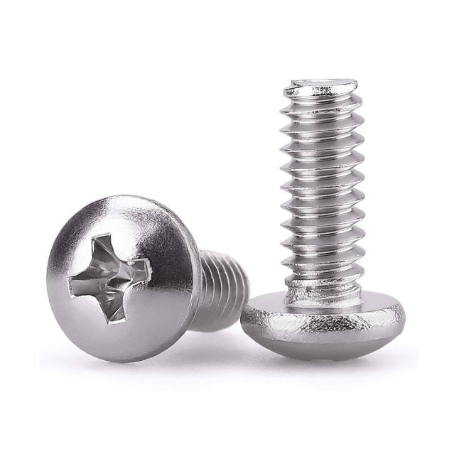 1044289 | SC030M-005-P-PH-S6 (100 Pcs) --- Pan Head Screws - M3 - 3x0.5mm - 5 mm - 316 Stainless Phillips Screw
