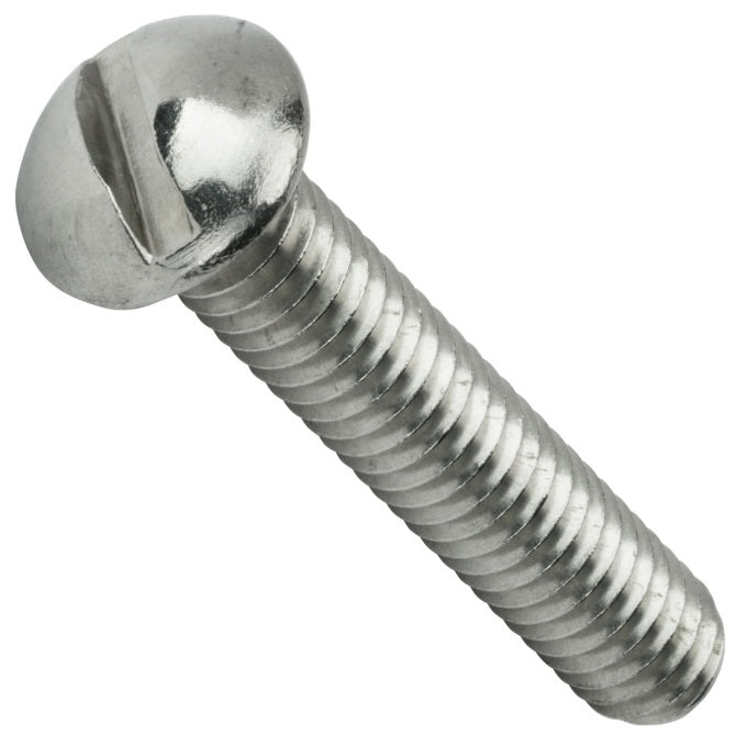 1042843 | SC028B-019-R-SL-BN (10 Pcs) --- Round Head Screws - 6BA - 2.794mm - 19.1 mm - Nickel Plated Brass Steel Screw