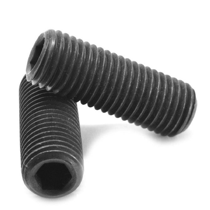 1038083 | SS016M-0030-AS (50 Pcs) --- Standard Cup Point Socket Set Screws - M1.6 - 1.6x0.35mm - 3 mm Alloy Steel DIN916 - Carbon Steel - Hardened GD14.9 Screw