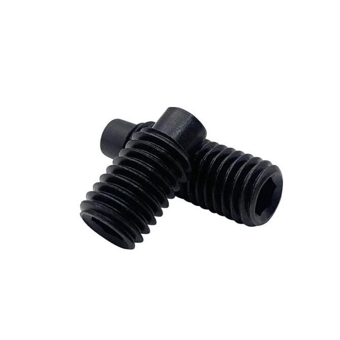 1054732 | SS042C-0048-AS-HDP (5 Pcs) --- Half Dog Point Socket Set Screws - 8-32 UNC - 4.17mm - 3.8 mm - Carbon Steel Screw