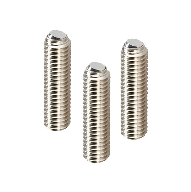 1098549 | SS120M-0291-S4-S440-FB (Each) --- Flat Tip Aligning Socket Set Screws - M12 - 12x1.75mm - 29.1 mm - Aligning Flat Tip - 304 Stainless Steel with 440C Stainless HRC 50-55 tip Screw