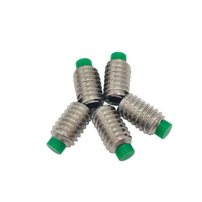 1060426 | SS050M-0060-S3-NT --- Nylon Tipped Socket Set Screws - M5 - 5x0.8mm - 6 mm 304 Stainless Steel - Stainless Steel 18-8 Similar to A2, 303, 304 Screw