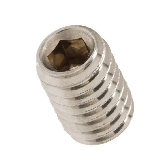 Standard Cup Point Socket Set Screws - M8 - 8x1.25mm - 8 mm   - Titanium - CP1 Commercially Pure