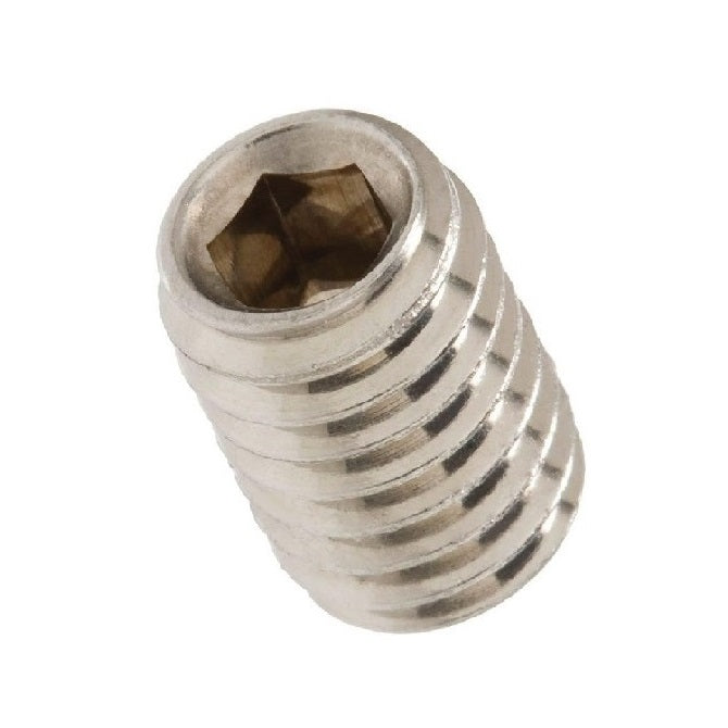 Standard Cup Point Socket Set Screws - M5 - 5x0.8mm - 6 mm   - Titanium - CP1 Commercially Pure