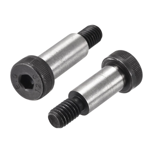 1080868 | SHLD080-020-SKT-C --- Shoulder Screws - 8x20 mm - M6x1.0 Socket Head - Carbon Steel - Hardened Screw