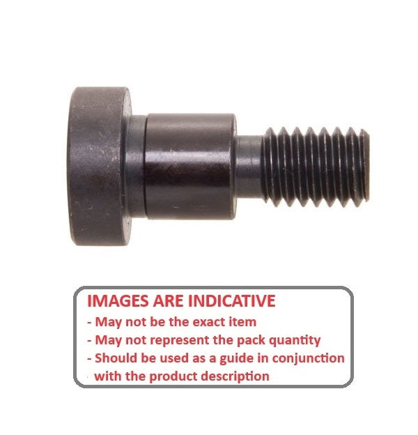 1110165 | SHLD159-025-SKT-J-C --- Shoulder Screws - 15.875x25.4 mm - 1/2-13 UNC Jig and Fixture - Steel 4140L Heat Treated Screw
