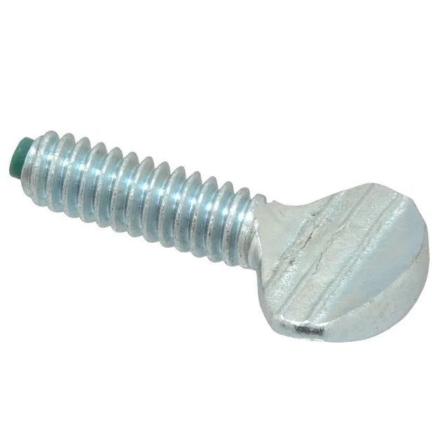 Thumb Screws - 8-32 UNC - 4.17mm - 19.05 Nylon Tip - Carbon Steel Zinc Plated