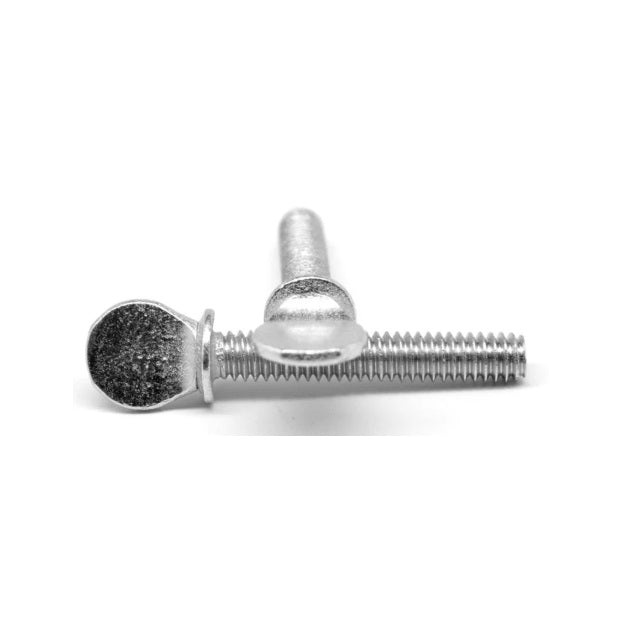 1101370 | THS127C-019-F-CS-WF (100 Pcs) --- Thumb Screws - 1/2-13 UNC - 12.7mm - 19.05x47.63 mm Flat Key Head - Malleable Iron Screw