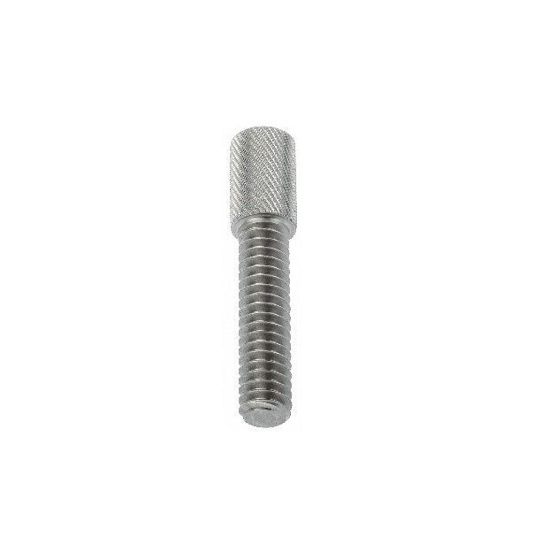 Thumb Screws - 4-40 UNC - 2.85mm - 25.4x34.93 mm Knurled - Stainless Steel 303/304 Similar to A2, 18-8 HRB80