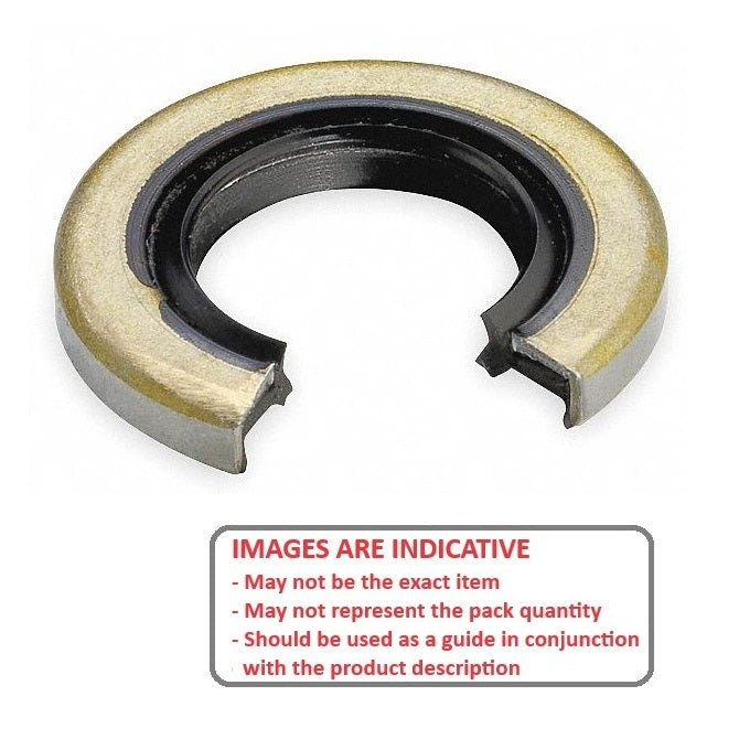 1101604 | TLM-305RS --- For Linear Bearings Seals - 12.7x22.327x3.175 mm Open - Nitrile NBR, BUNA-N Seal