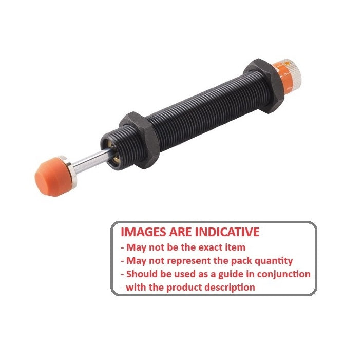 1159102 | AD-3650 --- Hydraulic Shock Absorbers - 50 mm M36x1.5 - 36.0mm - 247 mm Adjustable