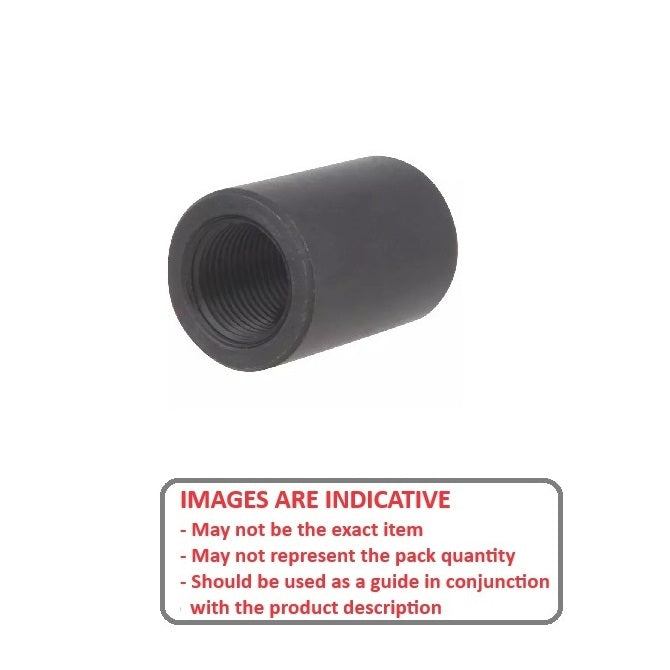 1225882 | ED101RS --- Hydraulic Accessories Shock Absorbers - Suitable Shock Absorber ED10RS 25.4x38.1 mm Stop Collars