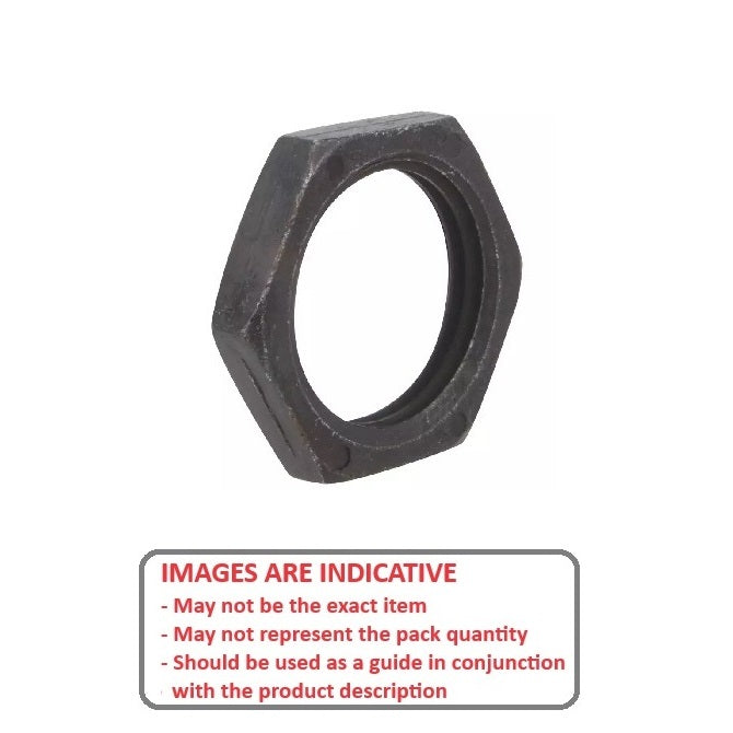 1225806 | ED100RS --- Hydraulic Accessories Shock Absorbers - Suitable Shock Absorber ED1RS 23.876x4.572 mm Hex Jam Nuts