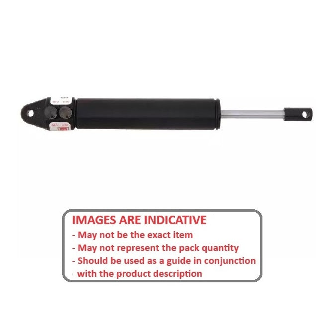1199147 | ED140RS --- Double Acting Hydraulic Shock Absorbers - 152.4 mm Tension and Adjustable - 276.10 / 299.97