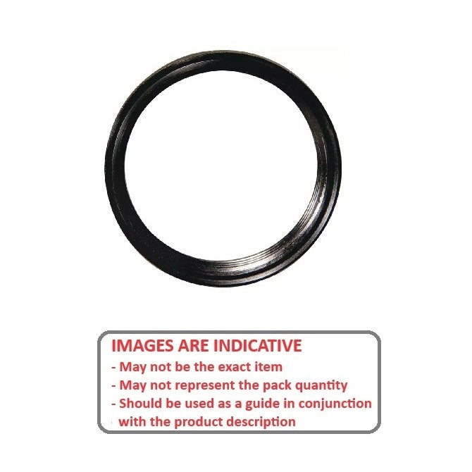 1226304 | ED400RS --- Hydraulic Accessories Shock Absorbers - Suitable Shock Absorber ED3RS / ED4RS 50.8 x 44.45 9.652 mm Flanges