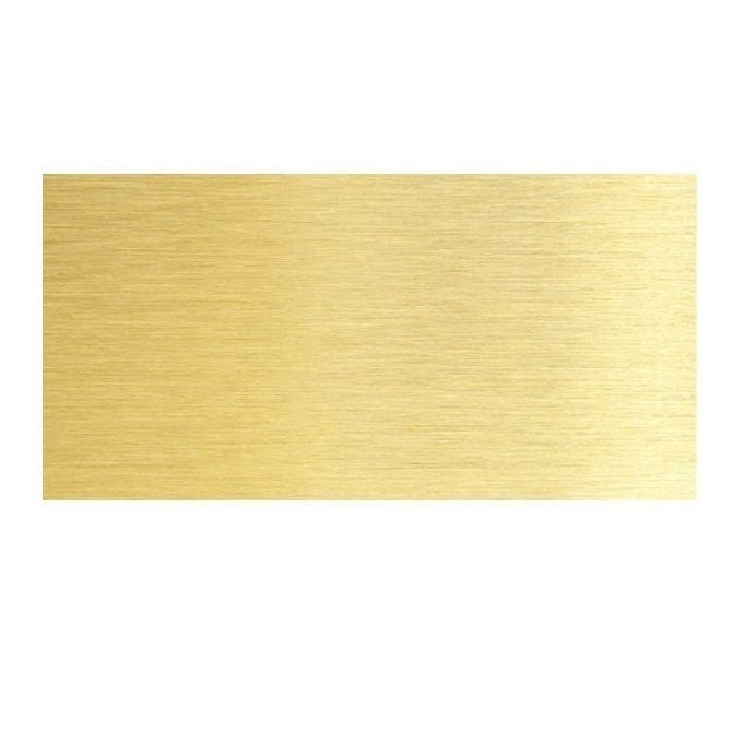1000973 | SHM-0127-0102-0254-BR --- Brass Shim and Foil - 0.127x101.6x254 mm - Brass Commercial