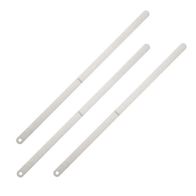 1002154 | PBI-20SSRS (10 Pcs) --- Stainless Feeler Gauge Stock - 0.508x12.7x127 mm - Stainless Steel