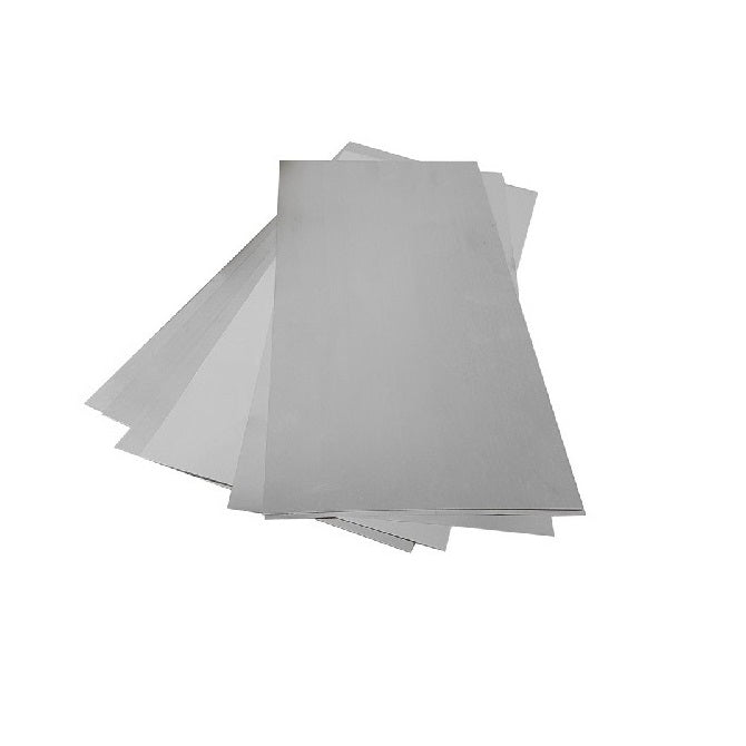Stainless Steel Shim and Foil - 1x50x50 mm - Stainless Steel 304 Similar to A2, 18-8 HRB80