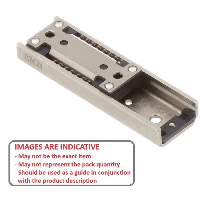 1106827 | BSR-1550SL (2 Pcs) --- Linear Slides - 15x8x50 mm Recirculating Ball