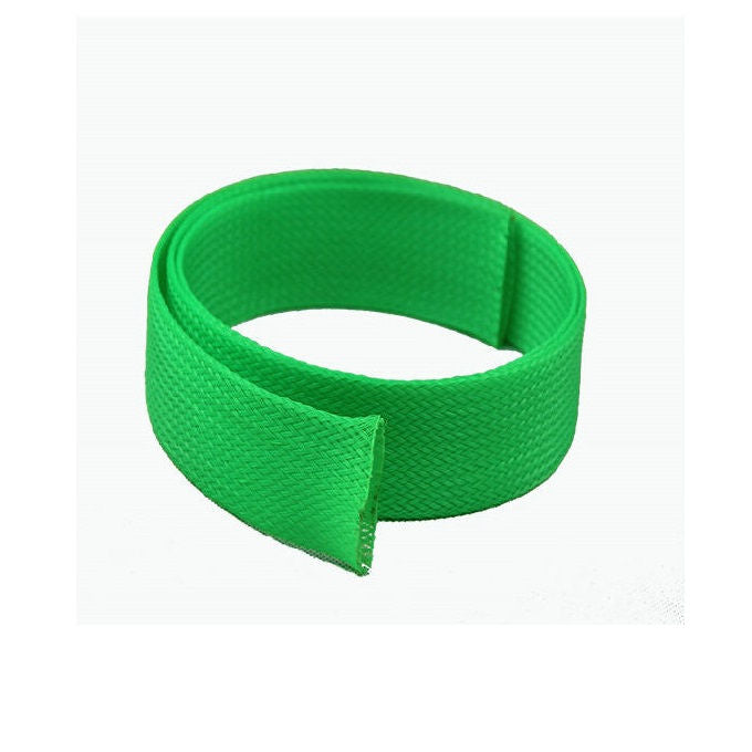 1176361 | SLW-30RS (Metre) --- Mesh Sleeving - 76.2 to 101.4 mm Green