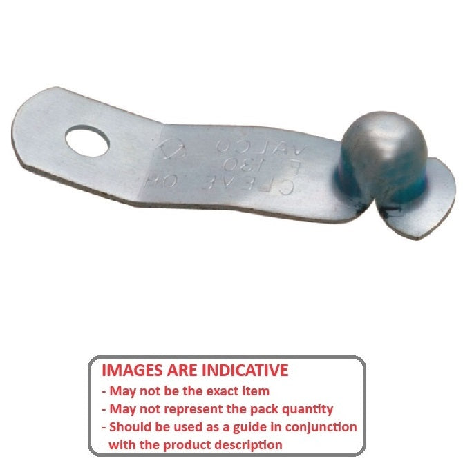 1069985 | SBTN-0635-FL --- Flat Type Snap Buttons - 6.35x5.33x0.457 mm Snap Button