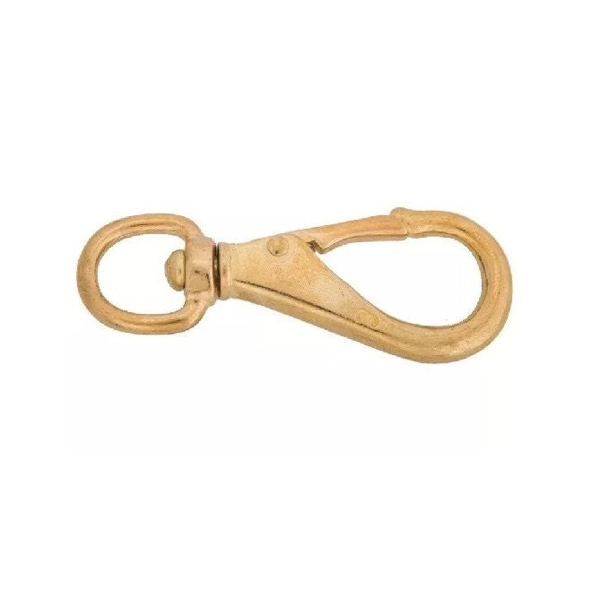 1120409 | BA-345RS --- Swivel Eye Snaps - 19.05x115.875x12.7 mm Bronze - Steel Snap