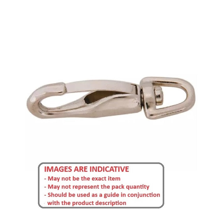 1073052 | BA-200RS --- Swivel Body Decoy Snaps - 6.35x47.625x4.75 mm - Steel Snap