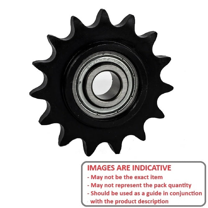 1102662 | IDC-5RS --- Roller Chain Idler Sprockets - Suitable Chain Type 12.70mm - 12700785 - 40-1 ASA 68.7x12.7 mm - Steel Sprocket