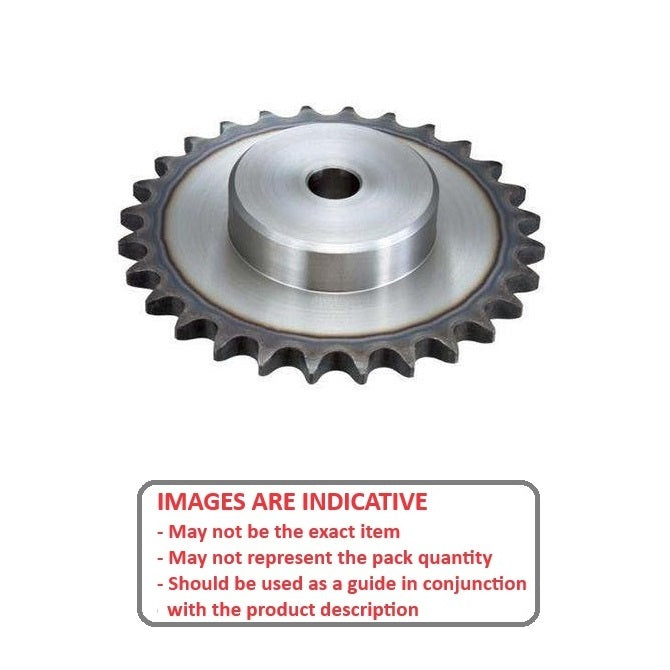 1126617 | SP1-095-057B-022-PB-C (2 Pcs) --- Roller Chain Sprockets - 22 tooth - 66.68x50 mm Simplex - Carbon Steel Sprocket