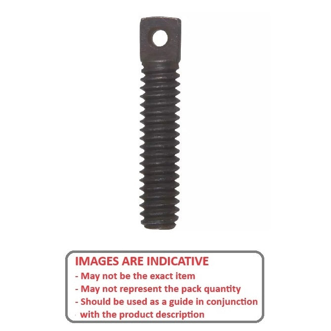 1049985 | SPANC-035C-016 --- Steel Spring Anchors - 6-32 UNC - 3.5mm - 15.875x10.16 mm - Steel Anchor