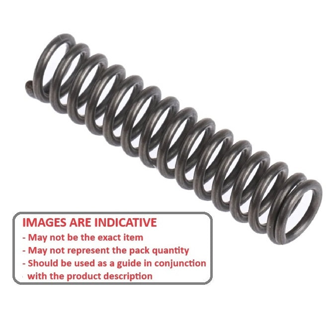 1093611 | CS-1067-0254-11-M-C (2 Pcs) --- Compression Springs - 10.67x25.4x1.14 mm Music Wire - Carbon Spring Steel