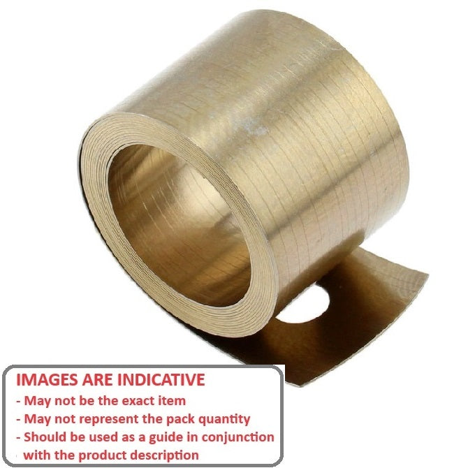 1037179 | CFS-0014-0381-064-S1 --- Constant Force Springs - 1.4 Newtons - 381x0.102 mm - Carbon Spring Steel Music Wire
